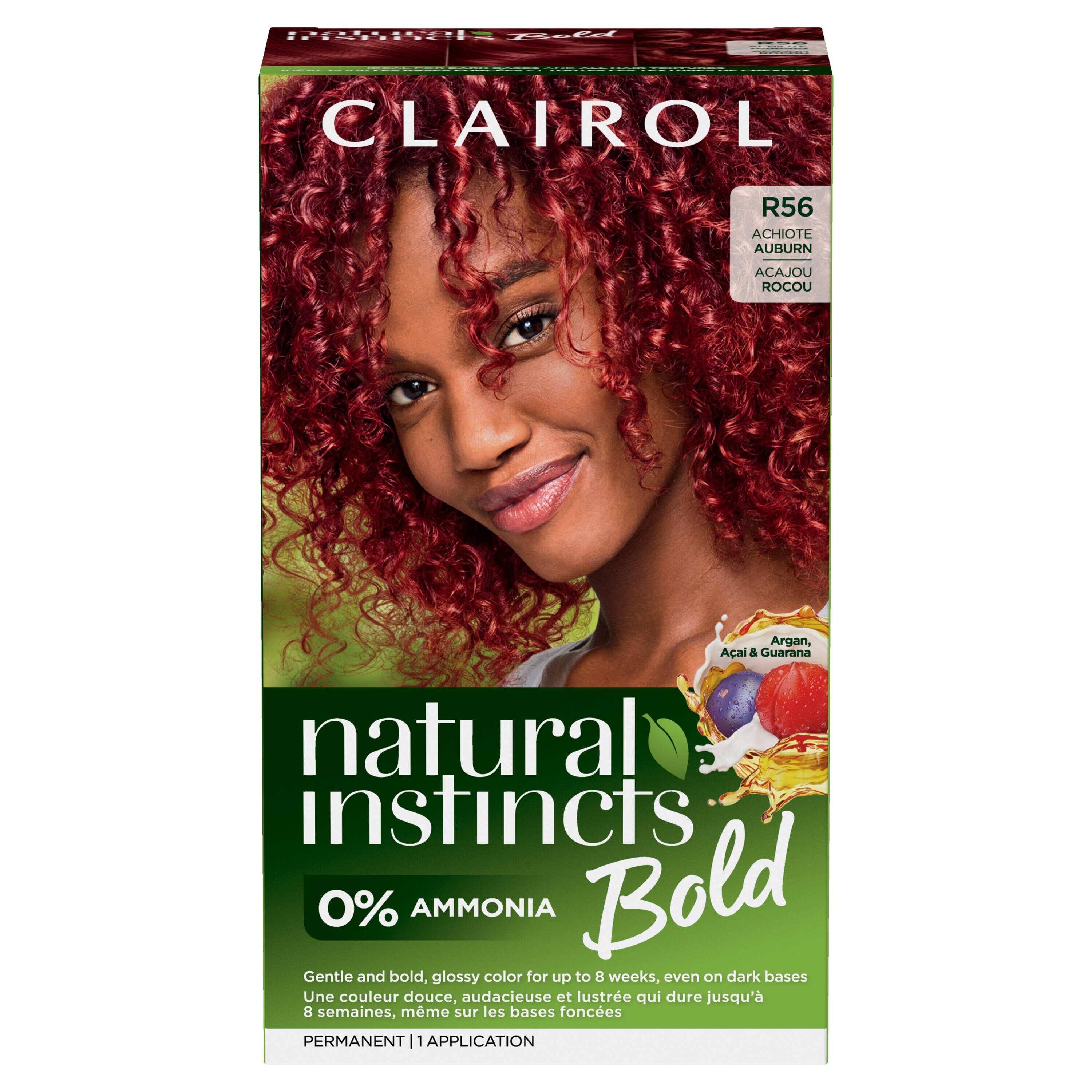 Clairol Natural Instincts Bold Permanent Hair Color, R56 Achiote Auburn , CVS