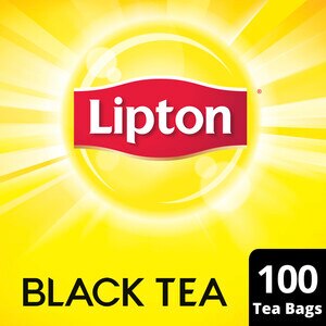 Lipton America's Favorite Tea - Té negro en saquitos, 100 u.