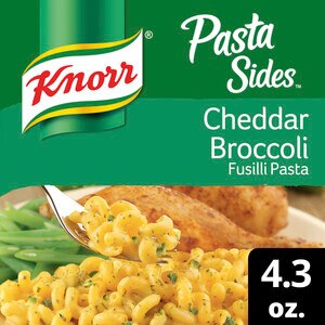 Knorr No Artificial Flavors Cheddar Broccoli Pasta Sides For a Delicious Easy Pasta Meal, 4.3 OZ