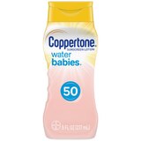 Coppertone WaterBABIES Sunscreen Pure & Simple Free Lotion Broad Spectrum SPF 50, 6 OZ, thumbnail image 1 of 5