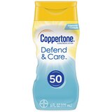 Coppertone Defend & Care Ultra Hydrate Sunscreen Lotion Broad Spectrum, 6 OZ, thumbnail image 1 of 3