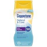 Coppertone Defend & Care Ultra Hydrate Sunscreen Lotion Broad Spectrum, 6 OZ, thumbnail image 2 of 3