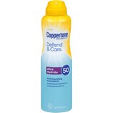 Coppertone Defend & Care Ultra Hydrate Sunscreen Spray Broad Spectrum, 5 OZ, thumbnail image 1 of 2