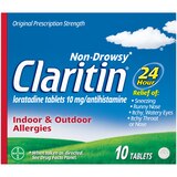 Claritin 24HR Non Drowsy Allergy Relief Tablets, thumbnail image 1 of 6