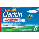 Claritin Juniors 24HR Allergy Relief RediTabs, 30 CT, thumbnail image 1 of 9