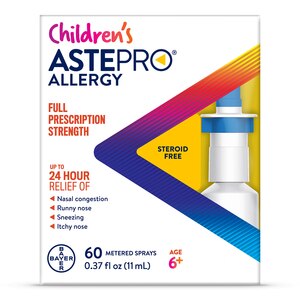 Astepro Children's 24HR Steroid Free Allergy Relief Spray, Azelastine HCl, 60 Spray - 60 Ct , CVS