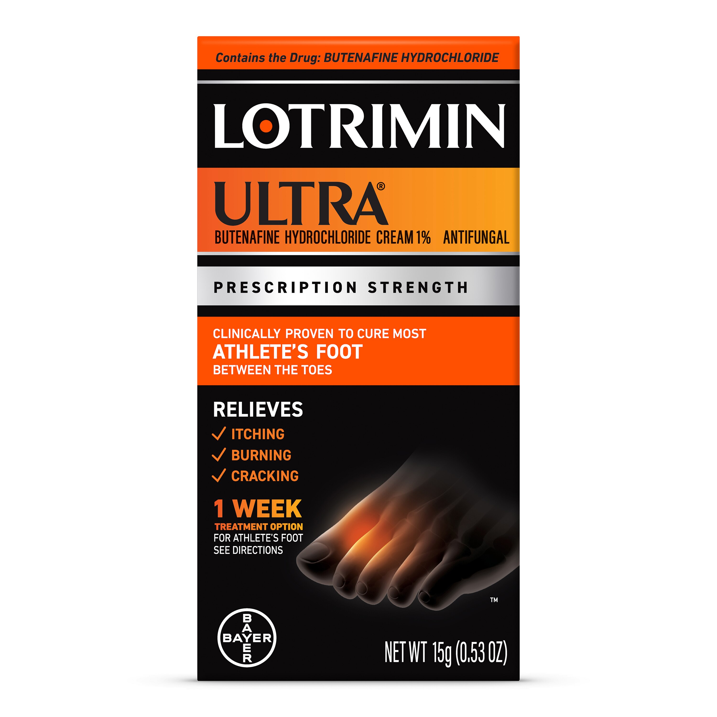 Lotrimin Ultra 1 Week Athlete's Foot Treatment, .53 Oz - 0.53 Oz , CVS