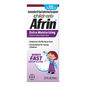 Afrin Children's 12HR Extra Moisturizing Nasal Spray, 0.5 Oz , CVS