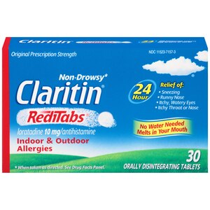 Claritin RediTabs Allergy Relief Orally Disintegrating Tablets, 30CT