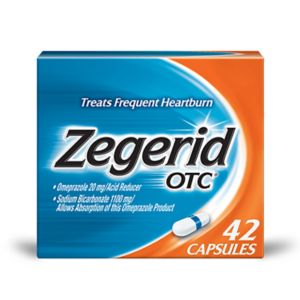 Zegerid OTC Heartburn Relief Capsules, 42 CT