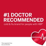 Coricidin HBP, Decongestant-Free Cold & Flu Symptom Relief Tablets, thumbnail image 5 of 9