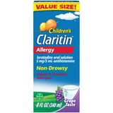 Claritin Children's Non Drowsy Allergy Relief Liquid, thumbnail image 1 of 9