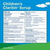 Claritin Children's Non Drowsy Allergy Relief Liquid, thumbnail image 5 of 9