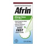 Afrin 12HR Sinus Nasal Spray, 0.5 OZ, thumbnail image 1 of 10