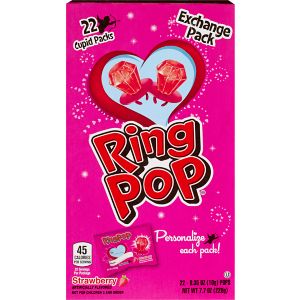 Ring Pop Valentine's Exchange, 22 Ct, 7.7 Oz , CVS