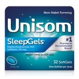 Unisom SleepGels Softgels, 32 CT, thumbnail image 1 of 8