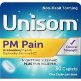 Unisom PM Pain Caplets, 30 CT, thumbnail image 1 of 8