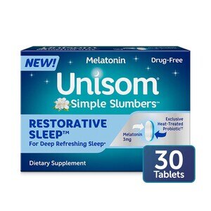 Unisom Simple Slumbers Restorative Sleep Tablets, 30 Ct , CVS