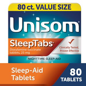 Unisom SleepTabs Tablets, 80 CT Ingredients - CVS Pharmacy
