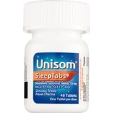 Unisom SleepTabs Nighttime Sleep-Aid 25 MG Doxylamine Succinate Tablets, 48 CT, thumbnail image 2 of 7