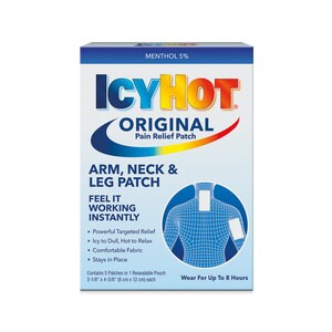 Icy Hot Original Pain Relief Arm Leg & Neck Patch, 5 Ct , CVS