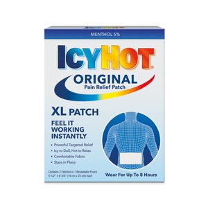 Icy Hot Pain Relieving XL Backpatch No Mess Pain Relief, 3 CT