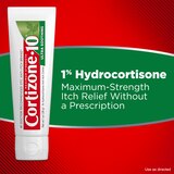 Cortizone 10 Maximum Strength Hydrocortisone Anti-Itch Relief Cream, 1 OZ, thumbnail image 4 of 8