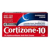 Cortizone-10 Maximum Strength Overnight Anti-Itch Cream, 1 oz, thumbnail image 1 of 8