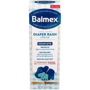 Balmex Complete Protection Diaper Rash Cream, 4 Oz , CVS
