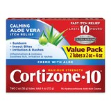 Cortizone-10 Maximum Strength Anti-Itch Cream, 2 OZ, 2 CT, thumbnail image 1 of 7