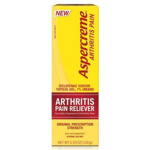 Aspercreme Arthritis Pain Relief Gel, 100g, 3.53 OZ