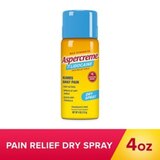 Aspercreme Lidocaine Pain Relief Dry Spray, 4 OZ, thumbnail image 1 of 9