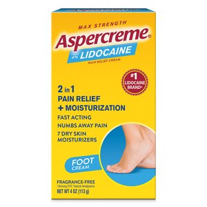 Aspercreme Max Strength Relief Pain Relieving Creme, 4 OZ