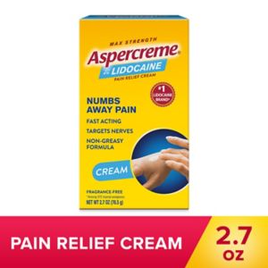 Aspercreme Lidocaine Max Strength Pain Relief Cream, 2.7 Oz , CVS
