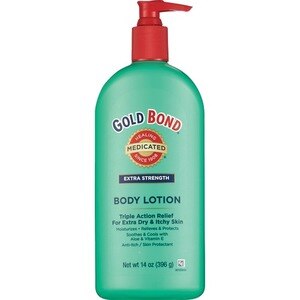 Gold Bond Medicated Extra Strength Body Lotion With Aloe And Vitamin E 14 Oz