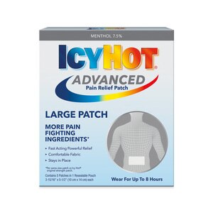 Icy Hot Advanced Relief - Parche analgésico, 5 u.