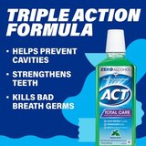 ACT Total Care Zero-Alcohol Anticavity Fluoride Mouthwash, Fresh Mint, thumbnail image 5 of 7