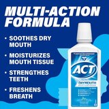 ACT Dry Mouth Mouthwash Soothing Mint, 33.8 FL OZ, thumbnail image 5 of 7