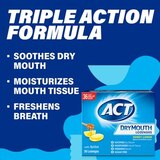ACT Dry Mouth Lozenges With Xylitol, Sugar Free, thumbnail image 5 of 7