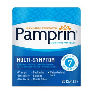 Pamprin Multi-Symptom Caplets, 20 Ct , CVS