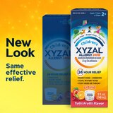 Xyzal Children's 24HR Allergy Relief Liquid, Tutti Fruitti, 5 OZ, thumbnail image 3 of 9
