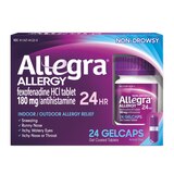 Allegra Allergy 24HR Non Drowsy Antihistamine Gelcaps, thumbnail image 1 of 7