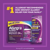 Allegra Allergy 24HR Non Drowsy Antihistamine Gelcaps, thumbnail image 4 of 7