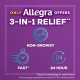 Allegra Allergy 24HR Non Drowsy Antihistamine Gelcaps, thumbnail image 5 of 7