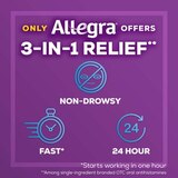Allegra Allergy 24HR Non Drowsy Antihistamine Gelcaps, thumbnail image 5 of 7