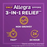 Allegra Allergy 24HR Non Drowsy Antihistamine Tablets, thumbnail image 5 of 7