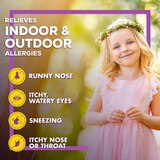 Allegra Children's Allergy 12HR Non Drowsy Liquid, Berry, 8 OZ, thumbnail image 3 of 9