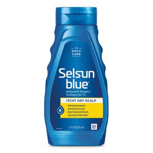Selsun Blue Itchy Dry Scalp Dandruff Shampoo, 11 OZ