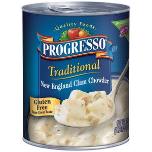 Progresso New England Clam Chowder Soup, 18.5 oz | CVS