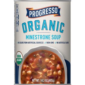 Progresso Organic Minestrone Soup, 14 OZ